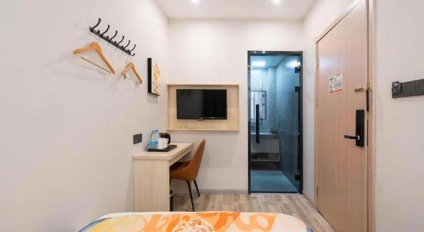 Bed in Shell Hotel Wuxi Huishan District Chang'an Town