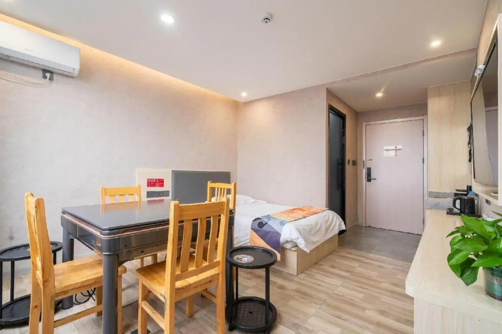 Bed in Shell Hotel Wuxi Huishan District Chang'an Town