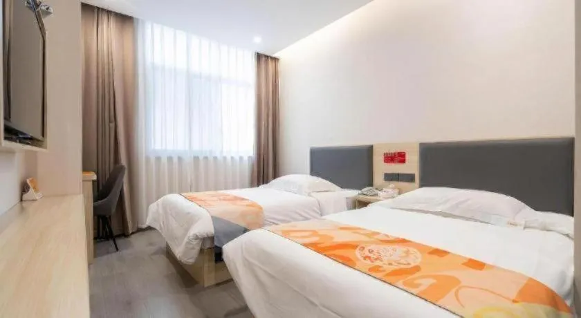 Bed in Shell Hotel Wuxi Huishan District Chang'an Town