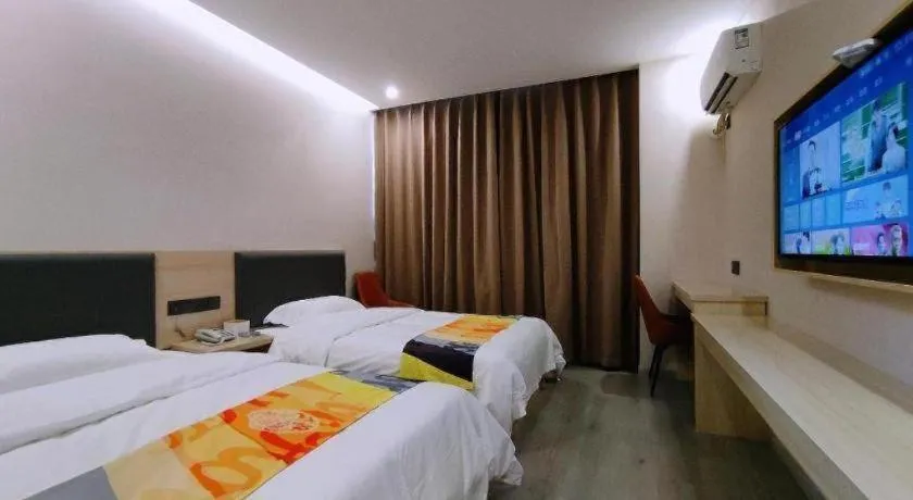 Bed in Shell Hotel Wuxi Huishan District Chang'an Town