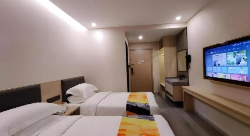 Bed in Shell Hotel Wuxi Huishan District Chang'an Town