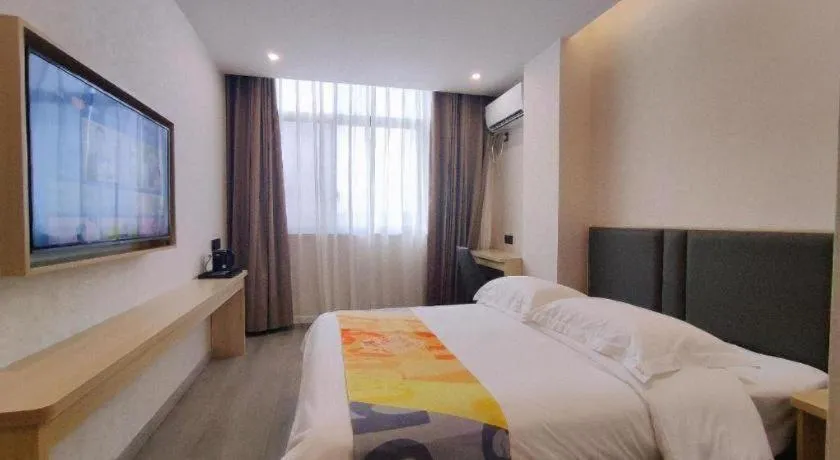 Bed in Shell Hotel Wuxi Huishan District Chang'an Town