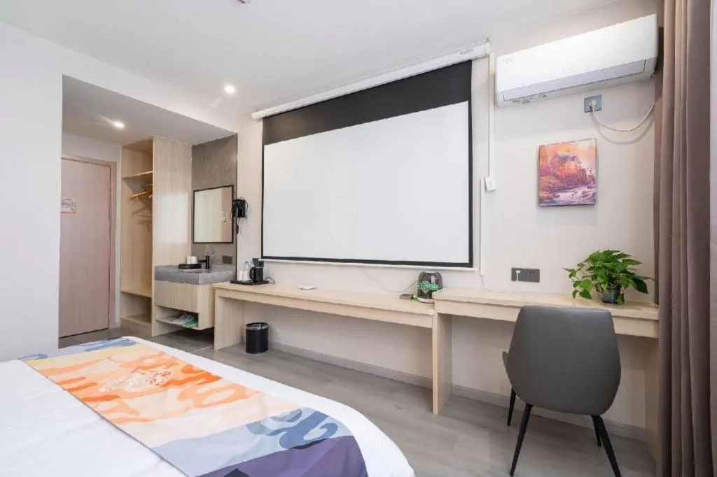 Bed in Shell Hotel Wuxi Huishan District Chang'an Town