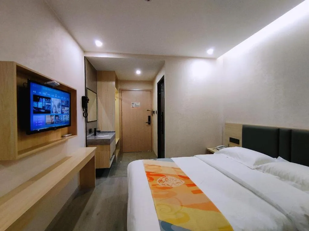 Bed in Shell Hotel Wuxi Huishan District Chang'an Town