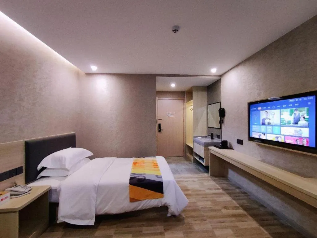 Bed in Shell Hotel Wuxi Huishan District Chang'an Town