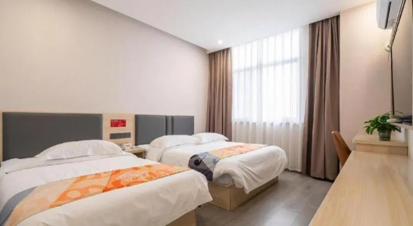 Bed in Shell Hotel Wuxi Huishan District Chang'an Town