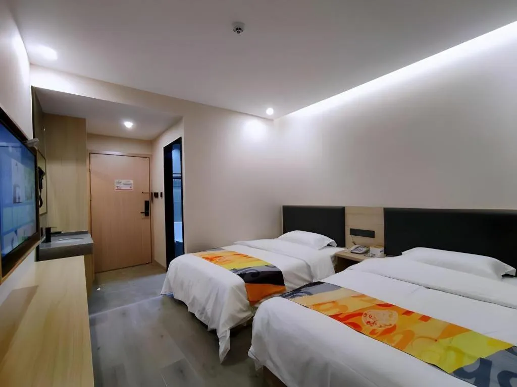 Bed in Shell Hotel Wuxi Huishan District Chang'an Town