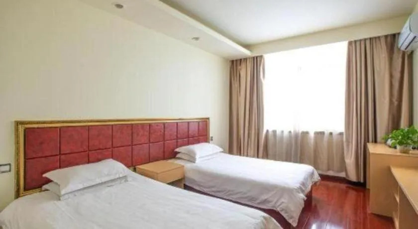 Bed in GELI Hotel Huainan Railway Station Sports Center