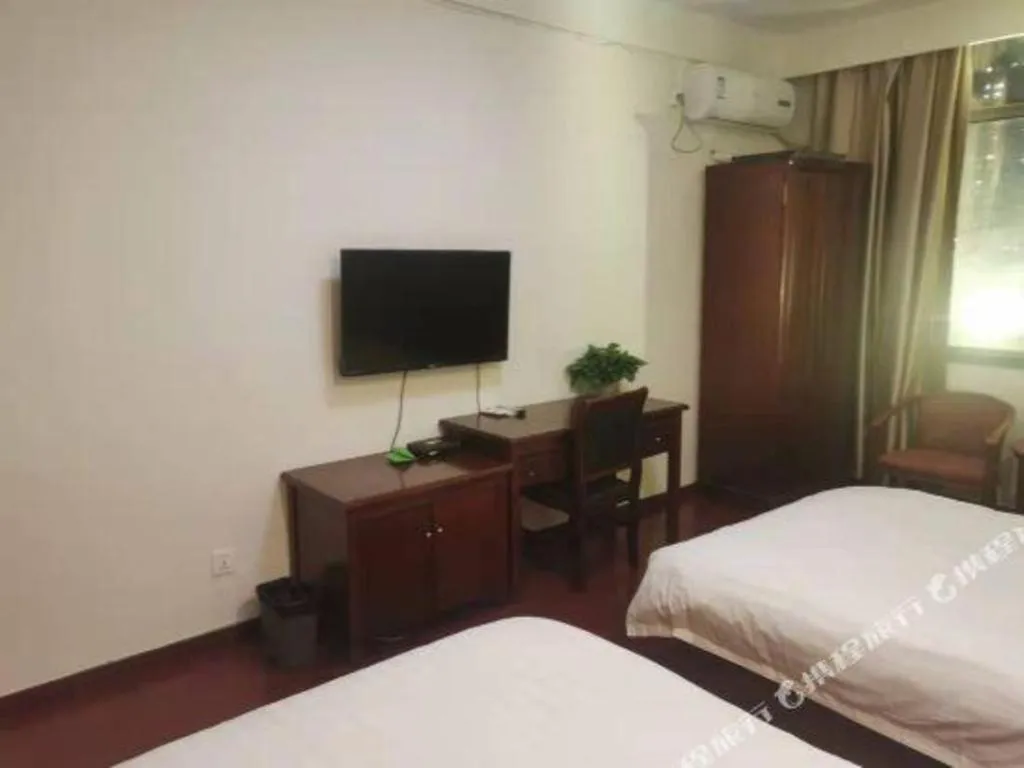 Bed in GELI Hotel Huainan Railway Station Sports Center