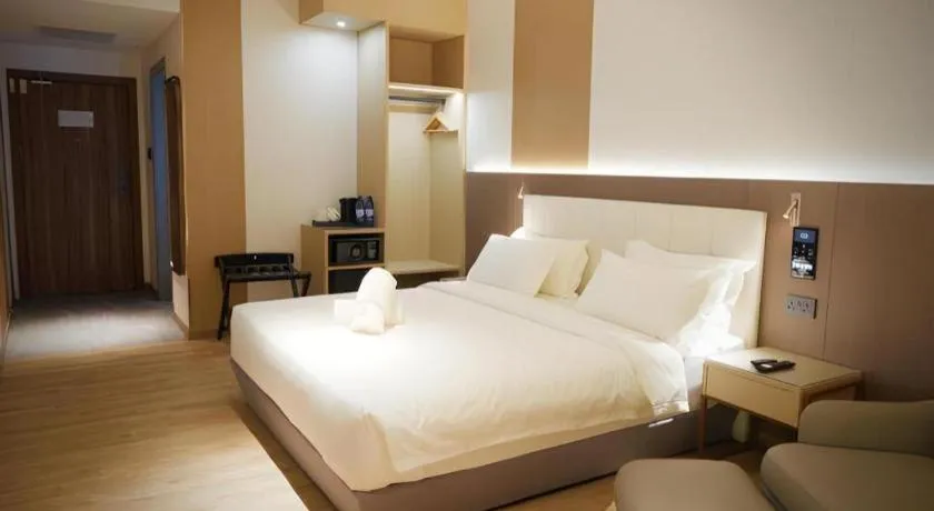 Bed in J HOTEL