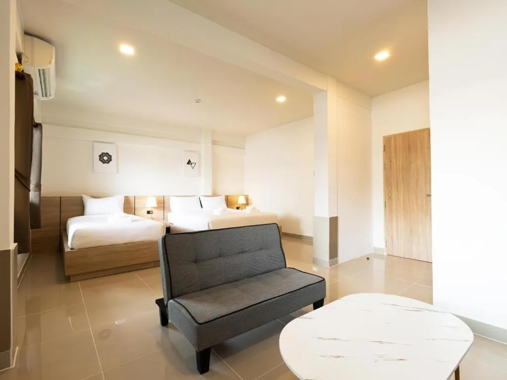 Bed in B2 Phayao Boutique & Budget Hotel