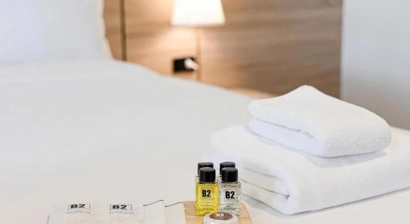 Bed in B2 Phayao Boutique & Budget Hotel