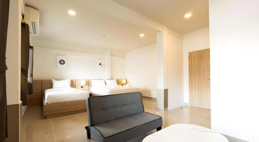 Bed in B2 Phayao Boutique & Budget Hotel