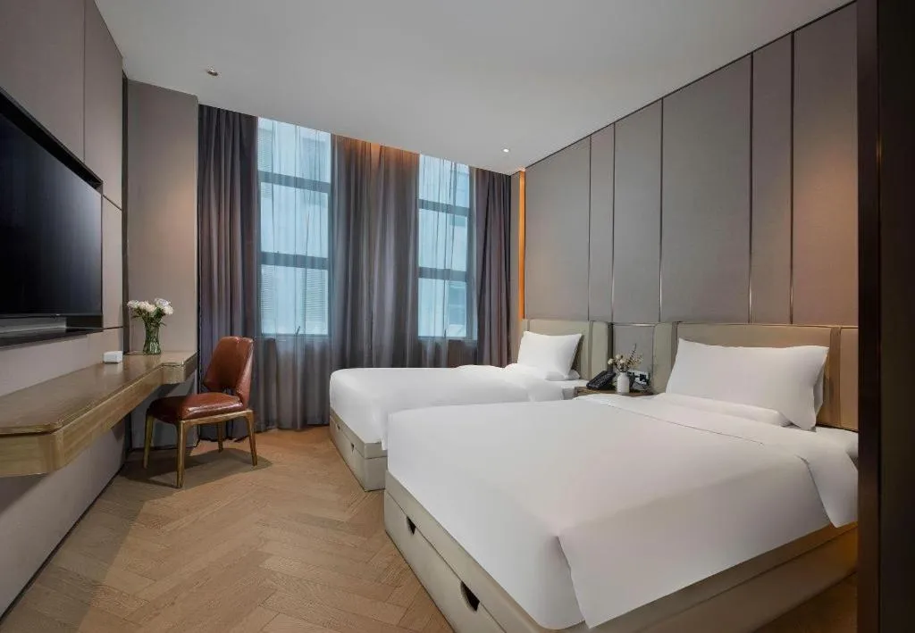 Bed in AMIGO migo Sleeping Hotel (mission hills)