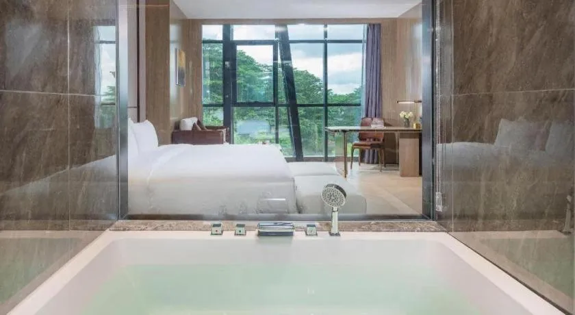 Bed in AMIGO migo Sleeping Hotel (mission hills)