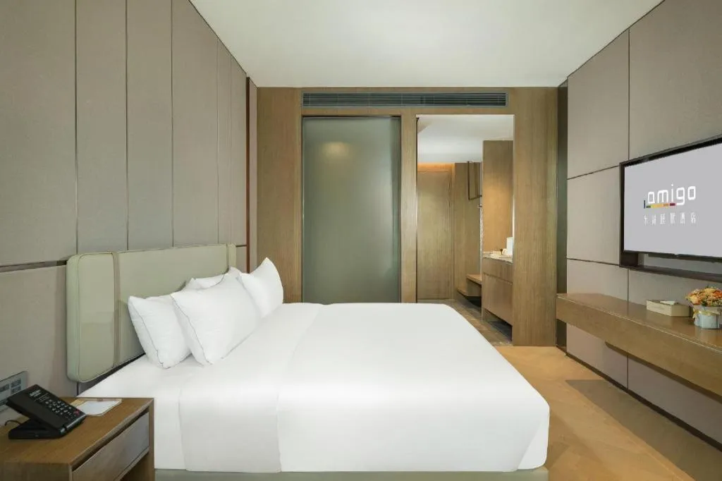 Bed in AMIGO migo Sleeping Hotel (mission hills)