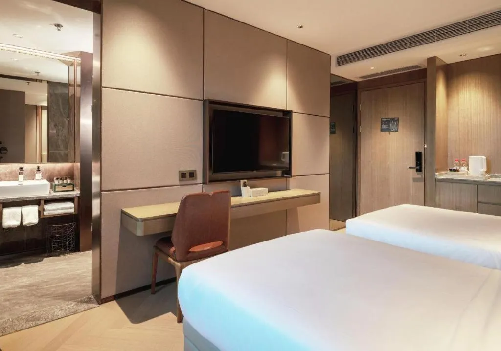 Bed in AMIGO migo Sleeping Hotel (mission hills)