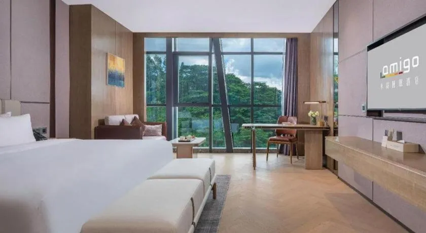 Bed in AMIGO migo Sleeping Hotel (mission hills)