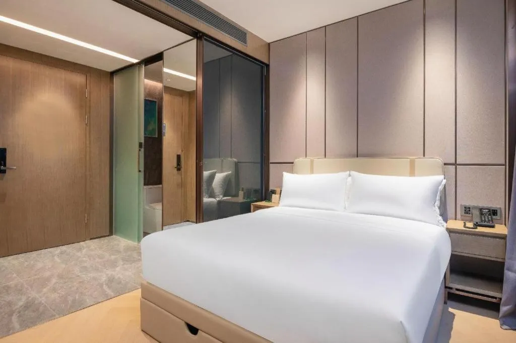 Bed in AMIGO migo Sleeping Hotel (mission hills)