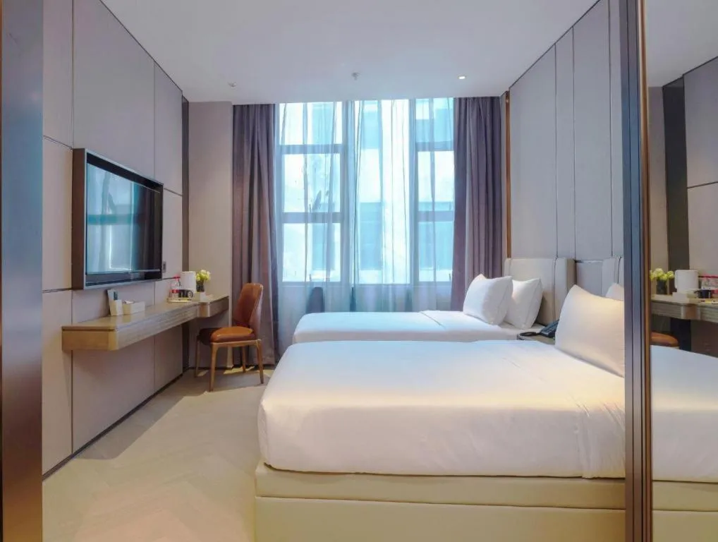 Bed in AMIGO migo Sleeping Hotel (mission hills)