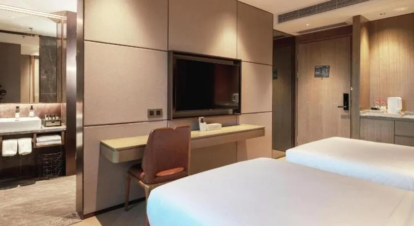 Bed in AMIGO migo Sleeping Hotel (mission hills)