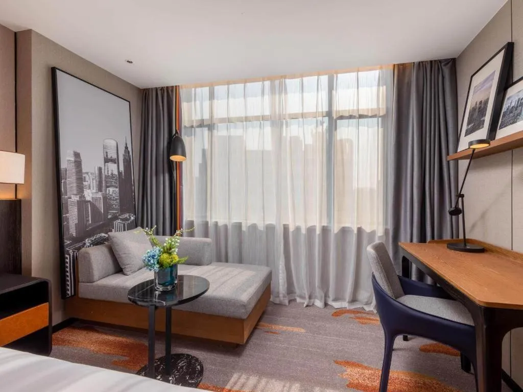 Bed in Park Inn Guangzhou Railway Station Yuexiu International Convention Center