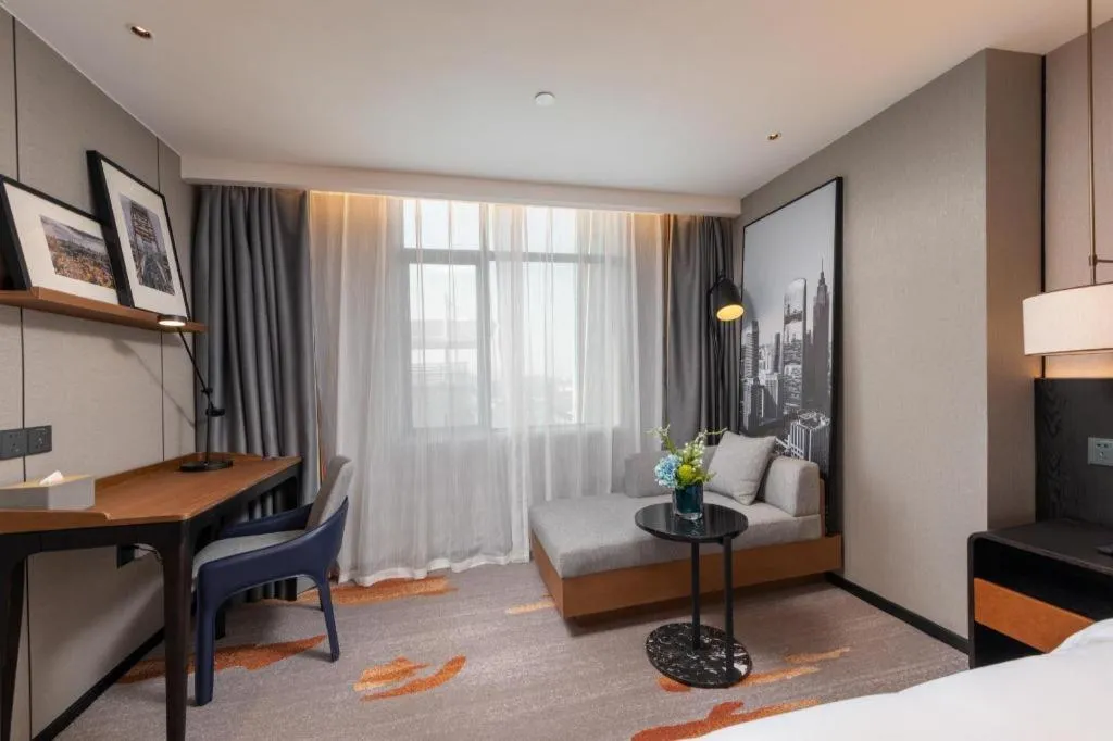 Bed in Park Inn Guangzhou Railway Station Yuexiu International Convention Center