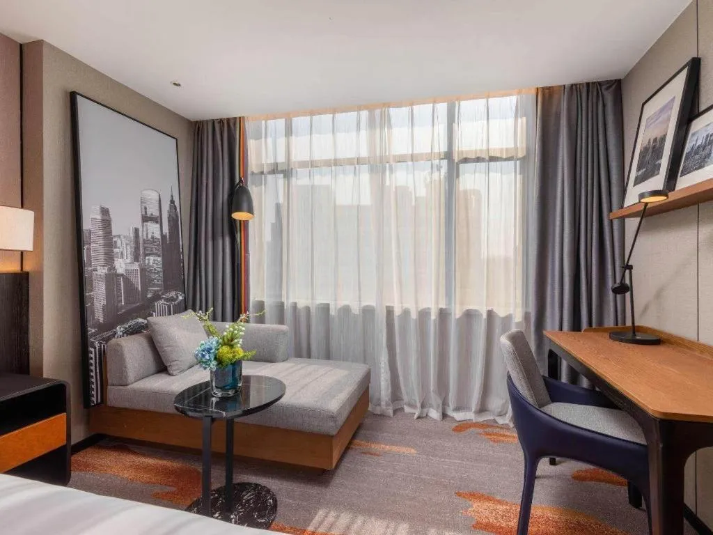 Bed in Park Inn Guangzhou Railway Station Yuexiu International Convention Center