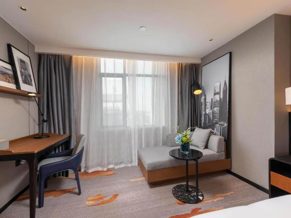 Bed in Park Inn Guangzhou Railway Station Yuexiu International Convention Center