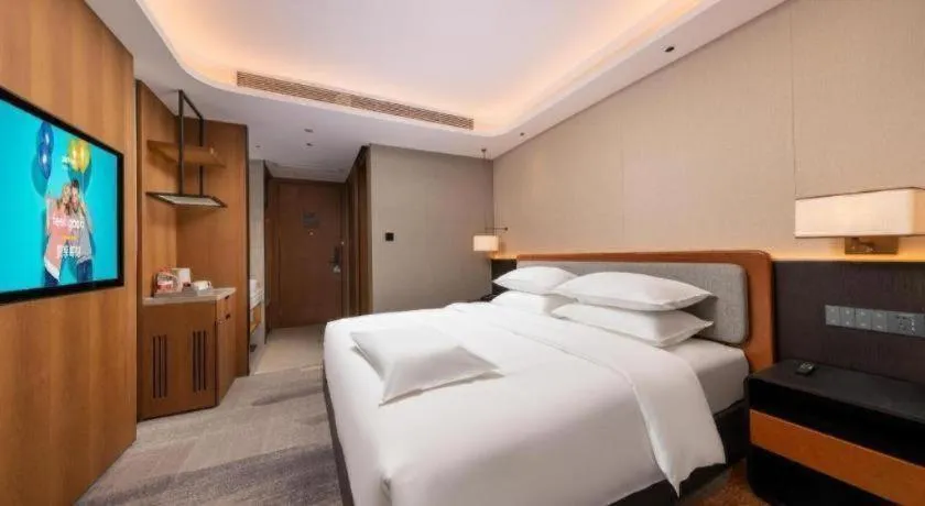 Bed in Park Inn Guangzhou Railway Station Yuexiu International Convention Center