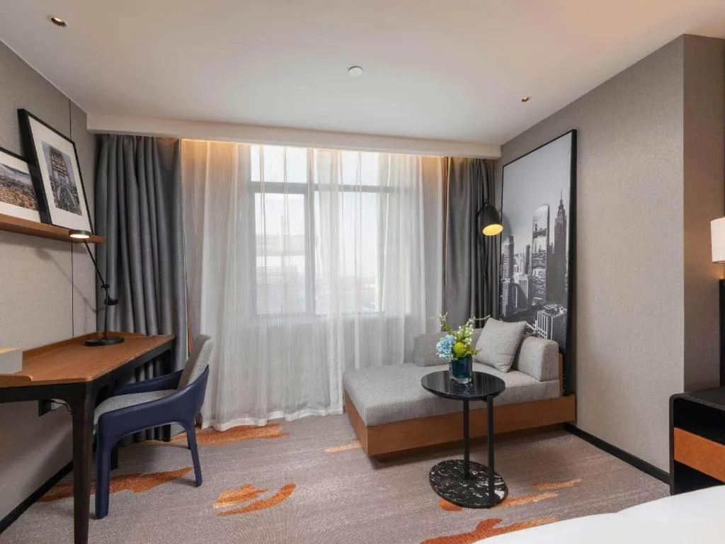 Bed in Park Inn Guangzhou Railway Station Yuexiu International Convention Center