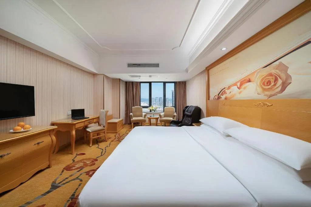Bed in Borrman Hotel Nanning Anji Wanda Plaza Sulu Metro Station