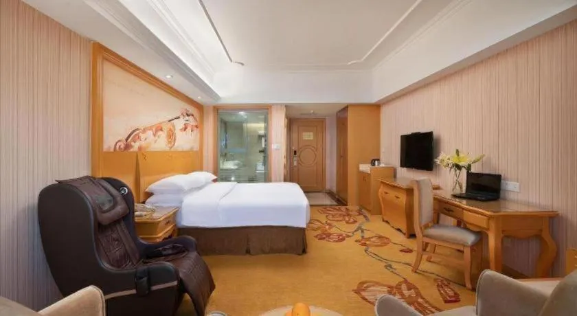 Bed in Borrman Hotel Nanning Anji Wanda Plaza Sulu Metro Station