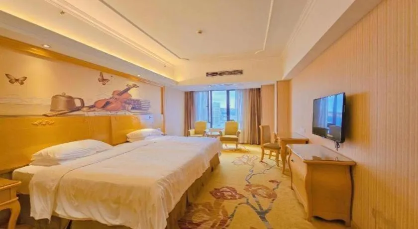 Bed in Borrman Hotel Nanning Anji Wanda Plaza Sulu Metro Station