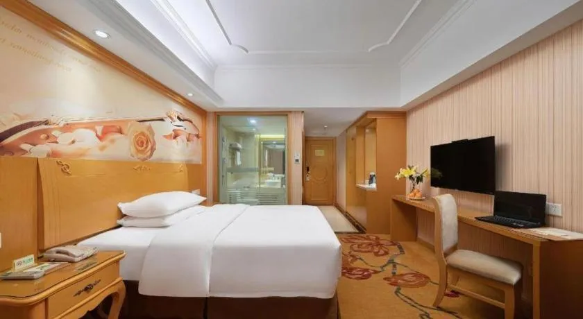 Bed in Borrman Hotel Nanning Anji Wanda Plaza Sulu Metro Station