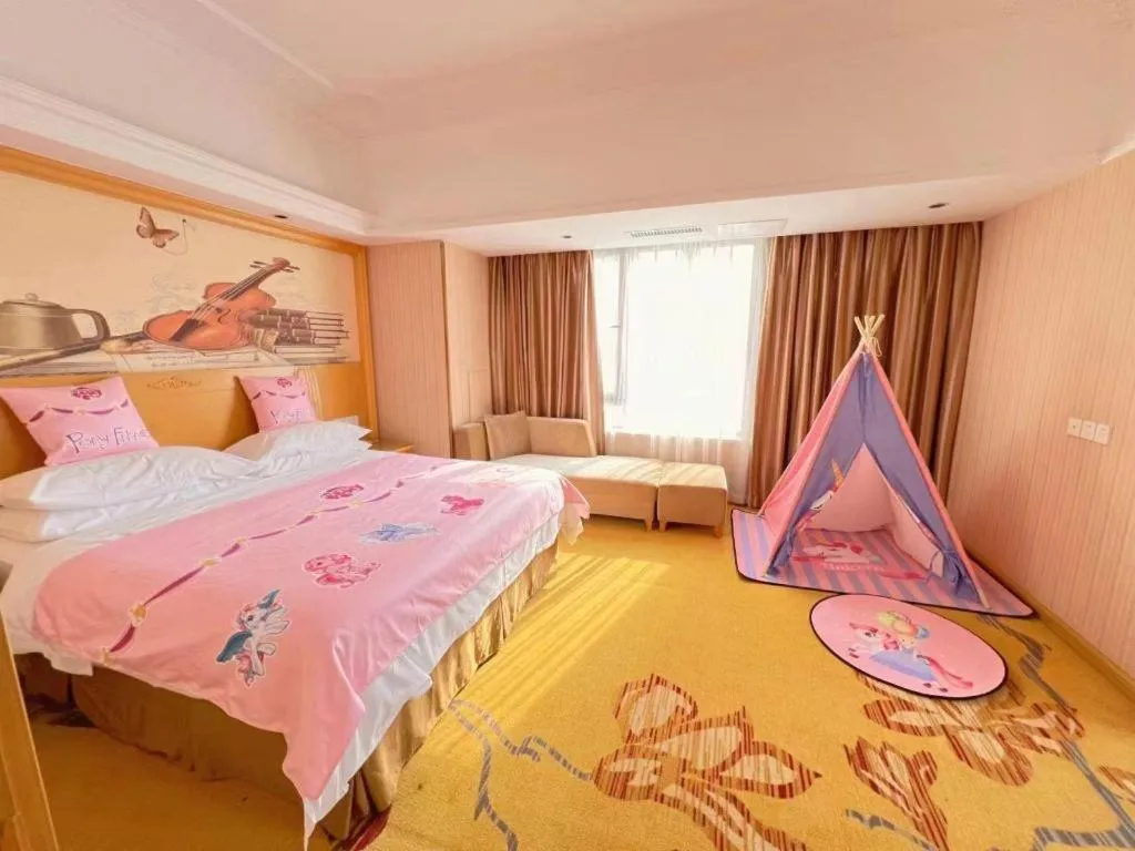 Bed in Borrman Hotel Nanning Anji Wanda Plaza Sulu Metro Station