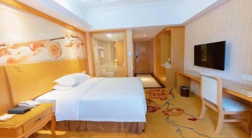 Bed in Borrman Hotel Nanning Anji Wanda Plaza Sulu Metro Station
