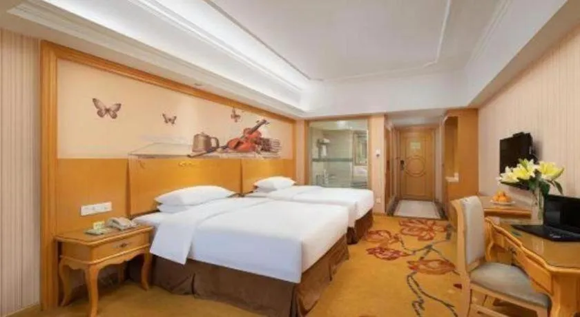 Bed in Borrman Hotel Nanning Anji Wanda Plaza Sulu Metro Station