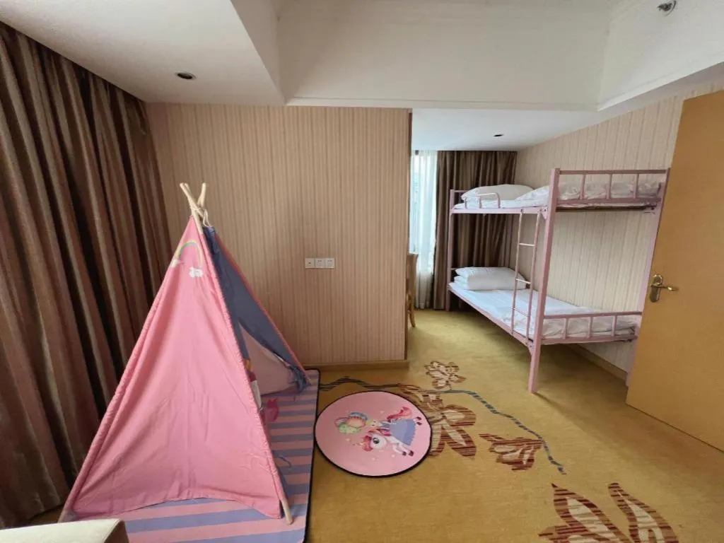 Bed in Borrman Hotel Nanning Anji Wanda Plaza Sulu Metro Station