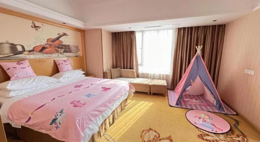 Bed in Borrman Hotel Nanning Anji Wanda Plaza Sulu Metro Station
