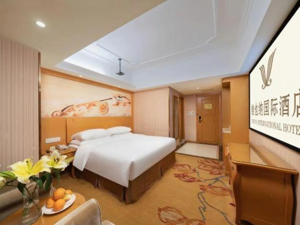 Bed in Borrman Hotel Nanning Anji Wanda Plaza Sulu Metro Station