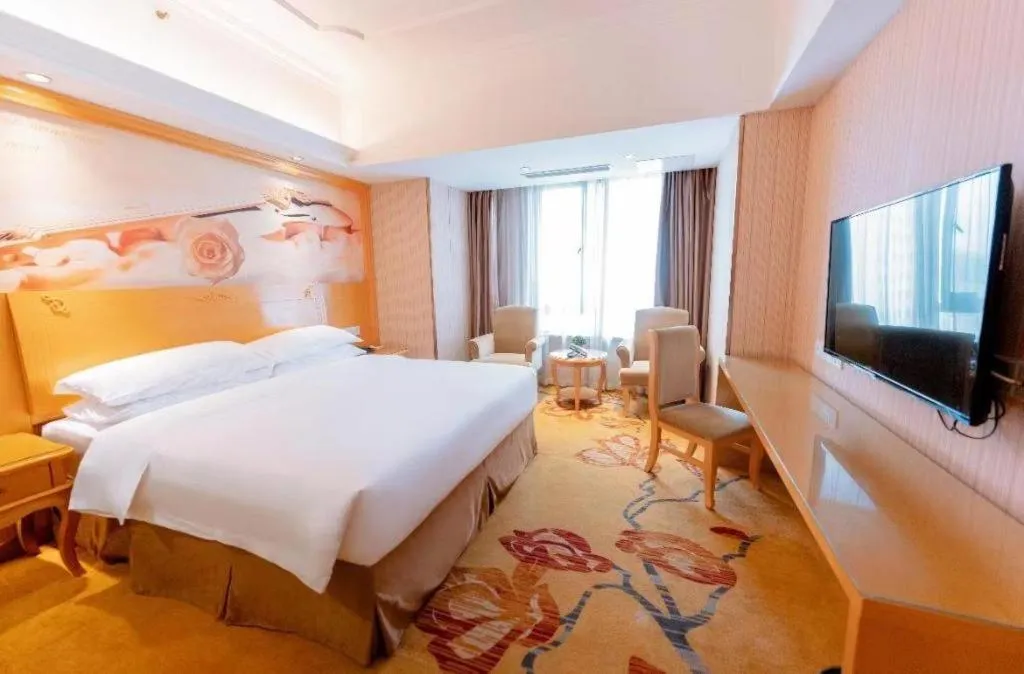Bed in Borrman Hotel Nanning Anji Wanda Plaza Sulu Metro Station