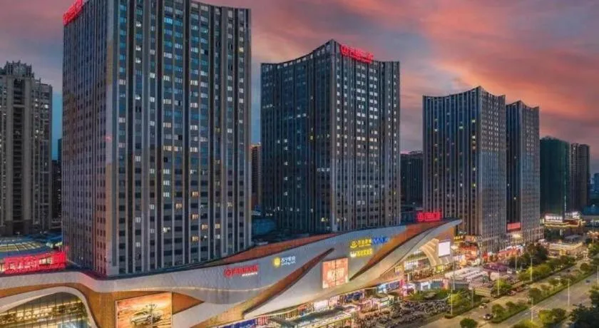 Borrman Hotel Nanning Anji Wanda Plaza Sulu Metro Station