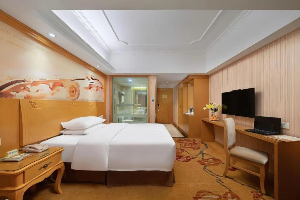 Bed in Borrman Hotel Nanning Anji Wanda Plaza Sulu Metro Station