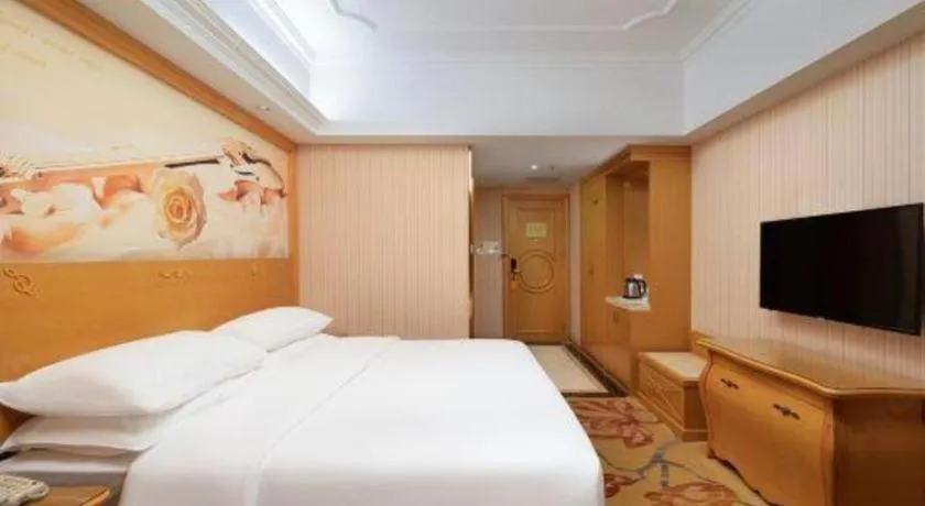 Bed in Borrman Hotel Nanning Anji Wanda Plaza Sulu Metro Station