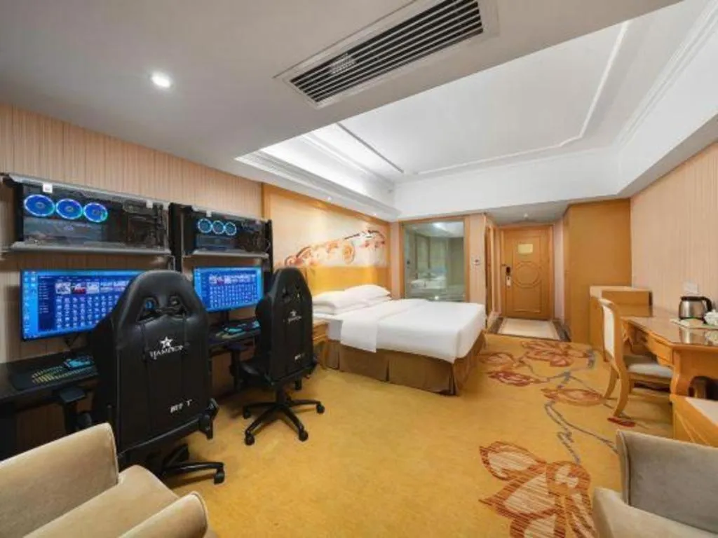 Bed in Borrman Hotel Nanning Anji Wanda Plaza Sulu Metro Station