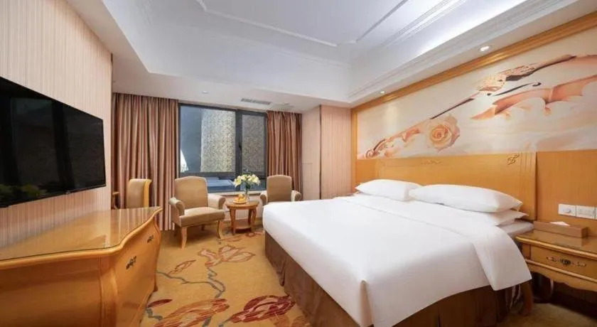 Bed in Borrman Hotel Nanning Anji Wanda Plaza Sulu Metro Station