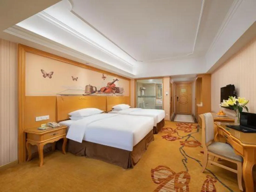 Bed in Borrman Hotel Nanning Anji Wanda Plaza Sulu Metro Station