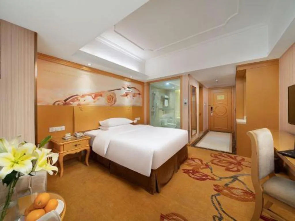Bed in Borrman Hotel Nanning Anji Wanda Plaza Sulu Metro Station