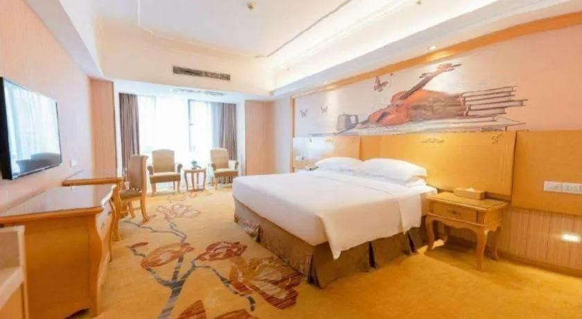 Bed in Borrman Hotel Nanning Anji Wanda Plaza Sulu Metro Station